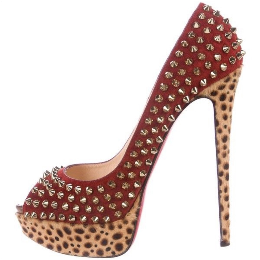 Christian Louboutin platform spike heel